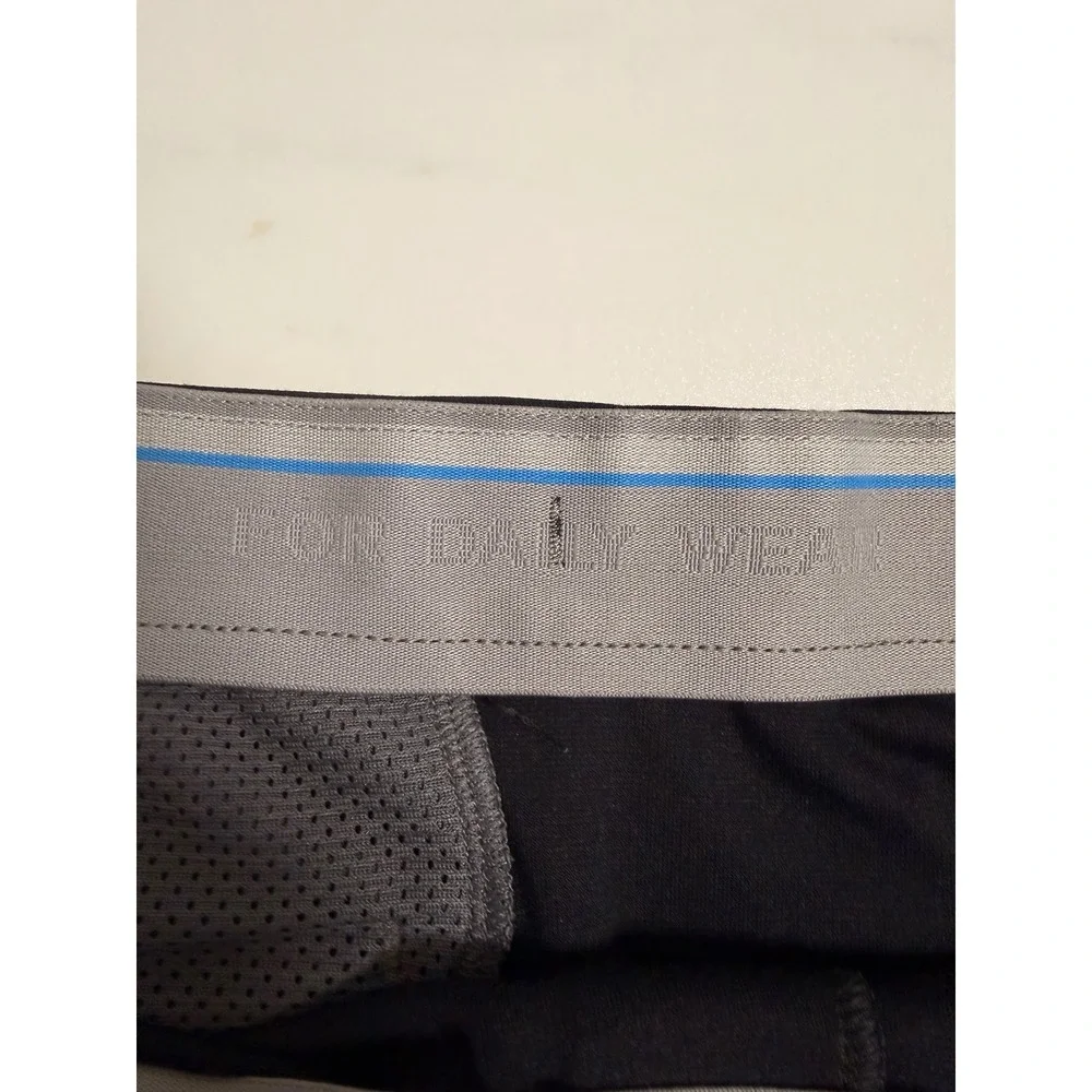 Mack Weldon Radius Shorts Mens Large Black Performance Technical Activewear L